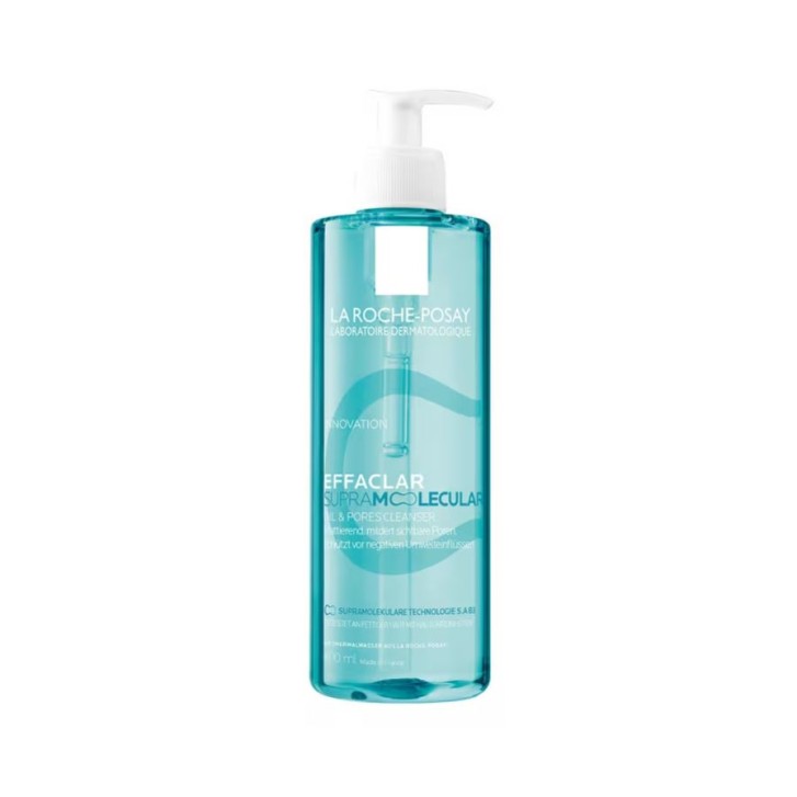 La Roche-Posay Effaclar Supramolecular Gel Detergente Sebo e Pori 400 ml