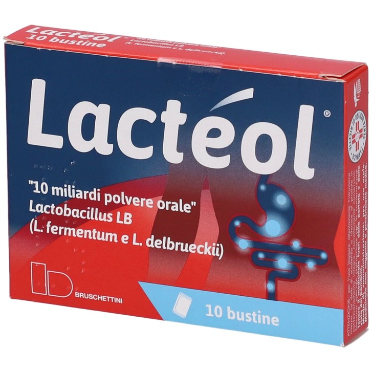 Lacteol 10 Bustine - Medicinale per Diarrea