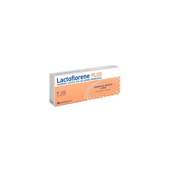 Lactoflorene Plus 7 Flaconcini - Integratore Alimentare Fermenti Lattici