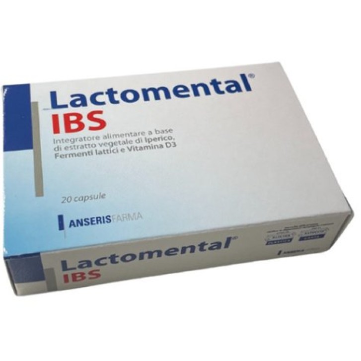 Lactomental Ibs 20 capsule - Integratore Rilassamento Mentale e Umore