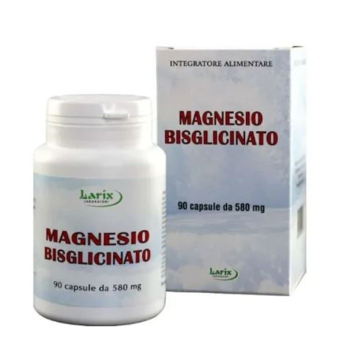 Larix Magnesio Bisglicinato 90 capsule - Integratore Alimentare