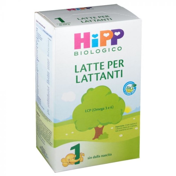 Hipp 1 Bio Latte in Polvere 600 grammi