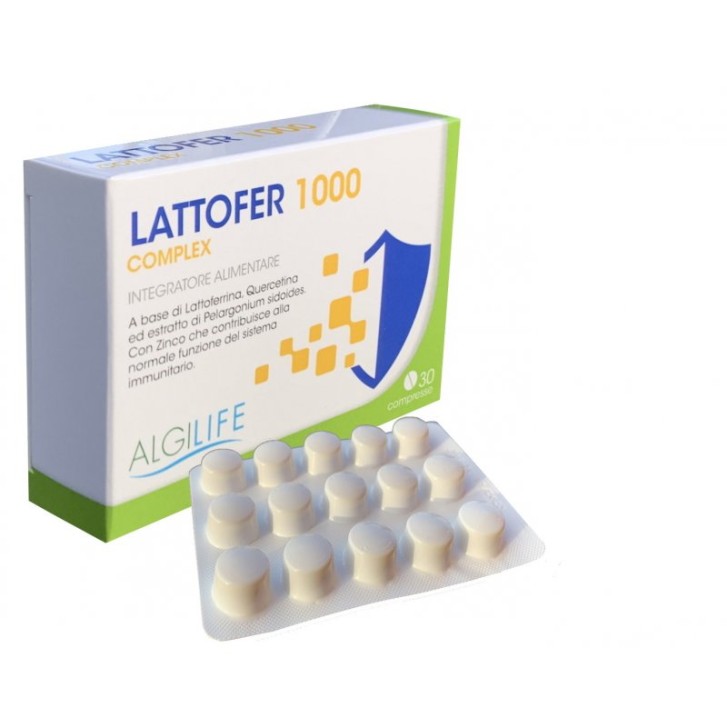Lattofer 1000 Complex 30 Compresse - Integratore Difese Immunitarie