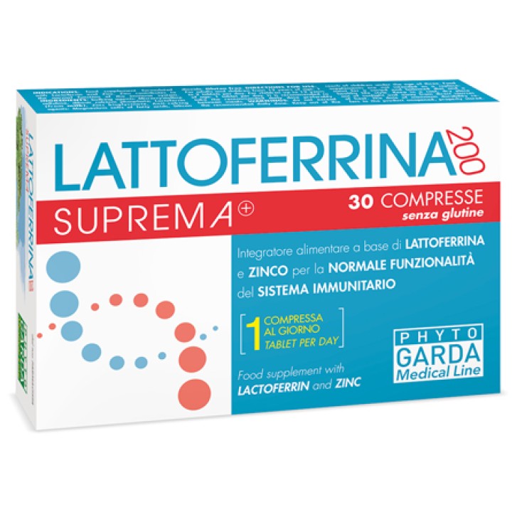 Lattoferrina+ 200 Suprema 30 Compresse - Integratore Difese Immunitarie