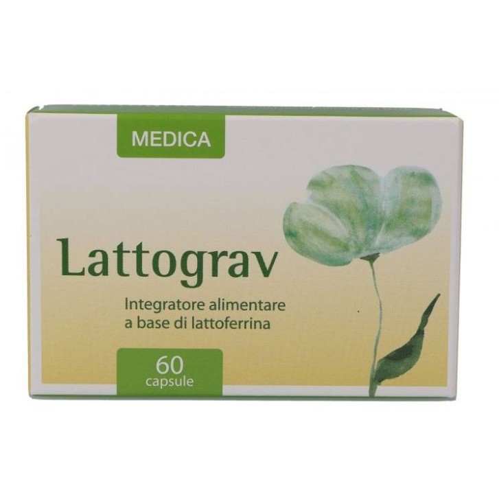 Lattograv 60 Capsule - Integratore Alimentare di Lattoferrina