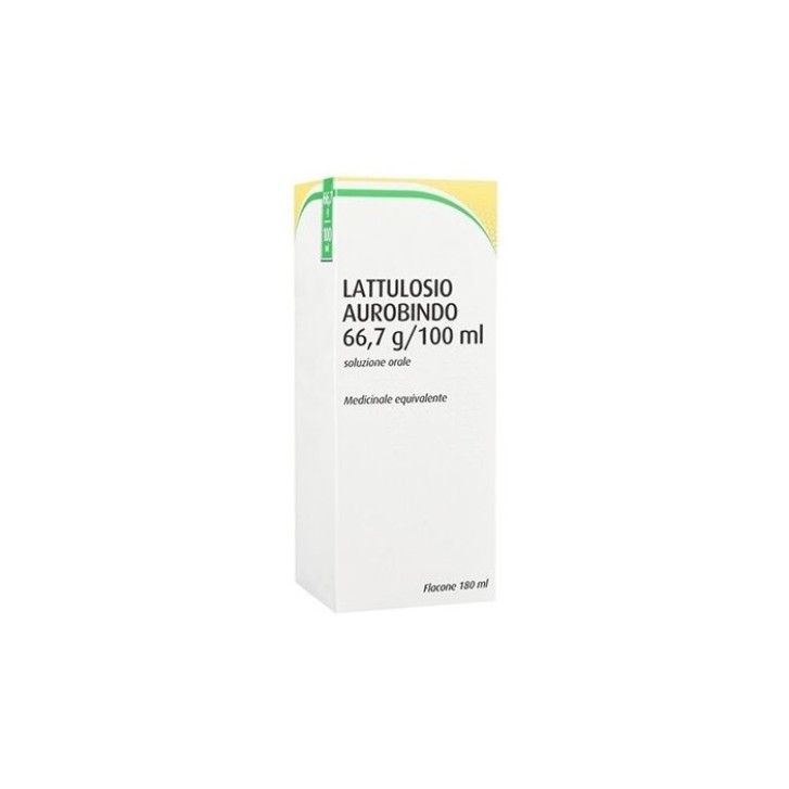 Lattulosio Aurobindo 66,7% Soluzione Orale 180 ml