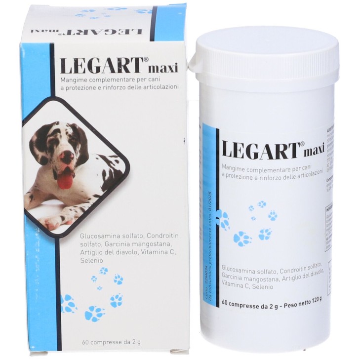 Legart Maxi 60 Compresse per Articolazioni dei Cani