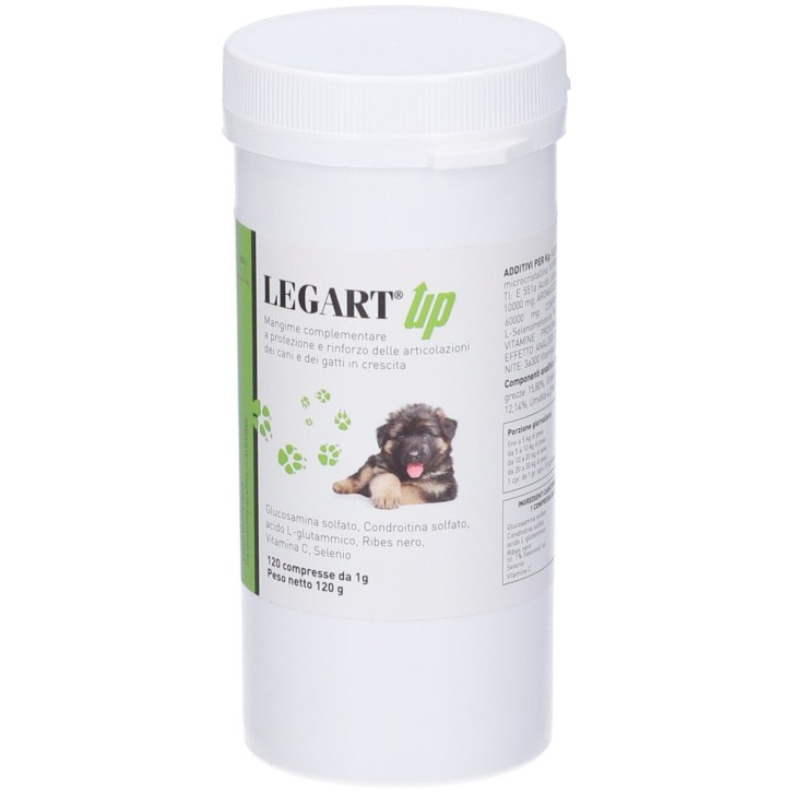 Legart Up Veterinario 120 compresse - Mangime Articolazioni Cani e Gatti