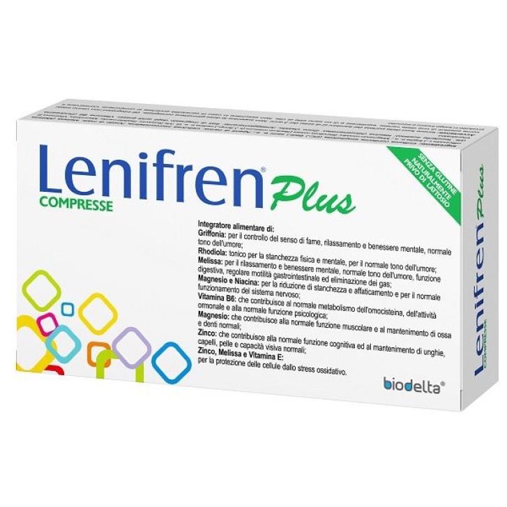 Lenifren Plus 30 compresse - Integratore Alimentare