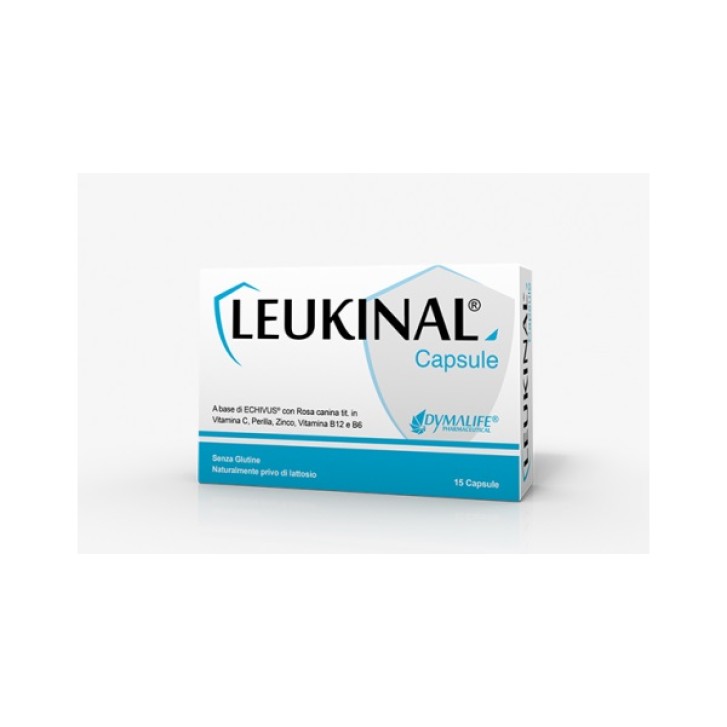 Leukinal 15 capsule - Integratore Difese Immunitarie e Vie Respiratorie