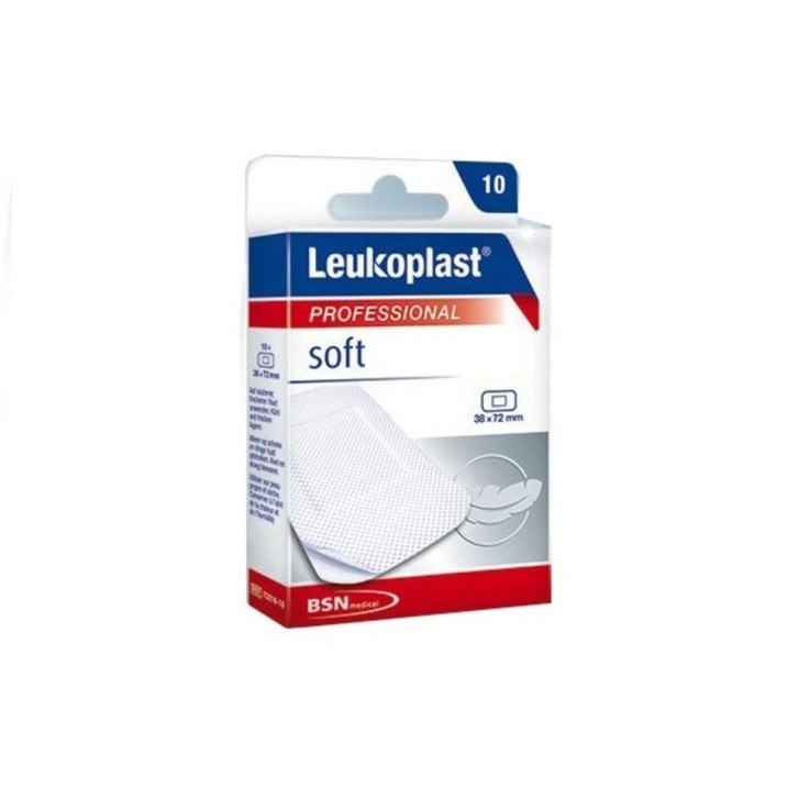 Leukoplast Soft Cerotto per Pelli Sensibili 38 x 72 mm 10 Pezzi
