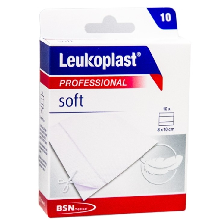 Leukoplast Soft Cerotto Ritagliabile 8 x 10 cm 10 Strisce