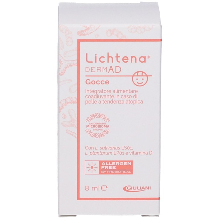 Lichtena DermAD Gocce 8 ml - Integratore per Pelle a Tendenza Atopica