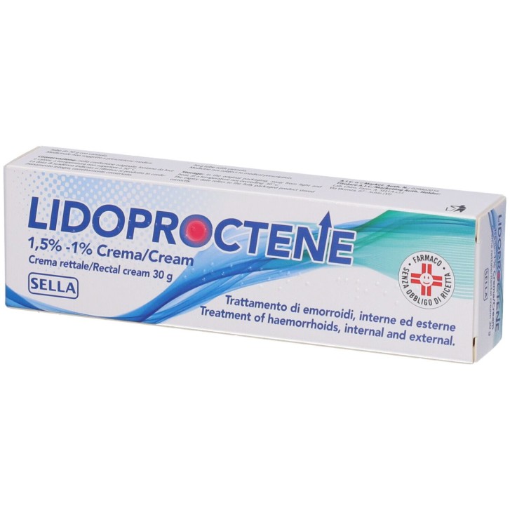 Lidoproctene Crema Rettale 1,5% + 1% 30 g