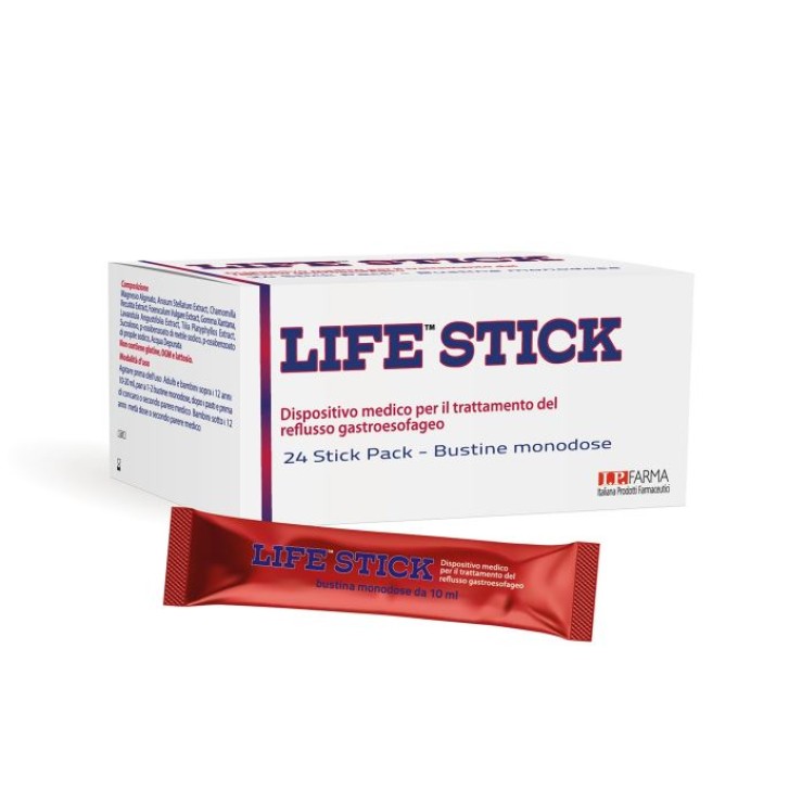 Life Dispositivo Medico Reflusso Gastroesofageo 24 Stick Monodose