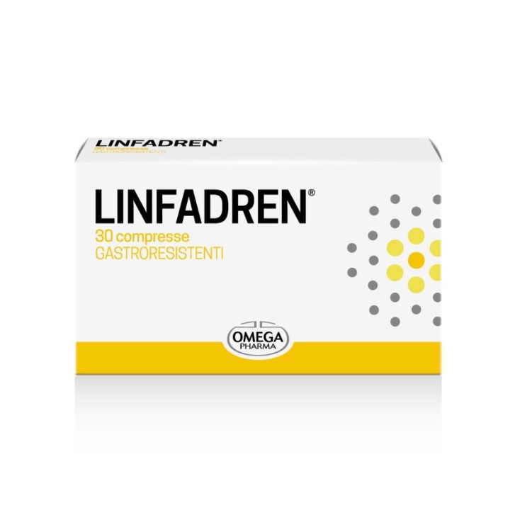 Linfadren 30 Compresse - Integratore per Microcircolo e Drenaggio