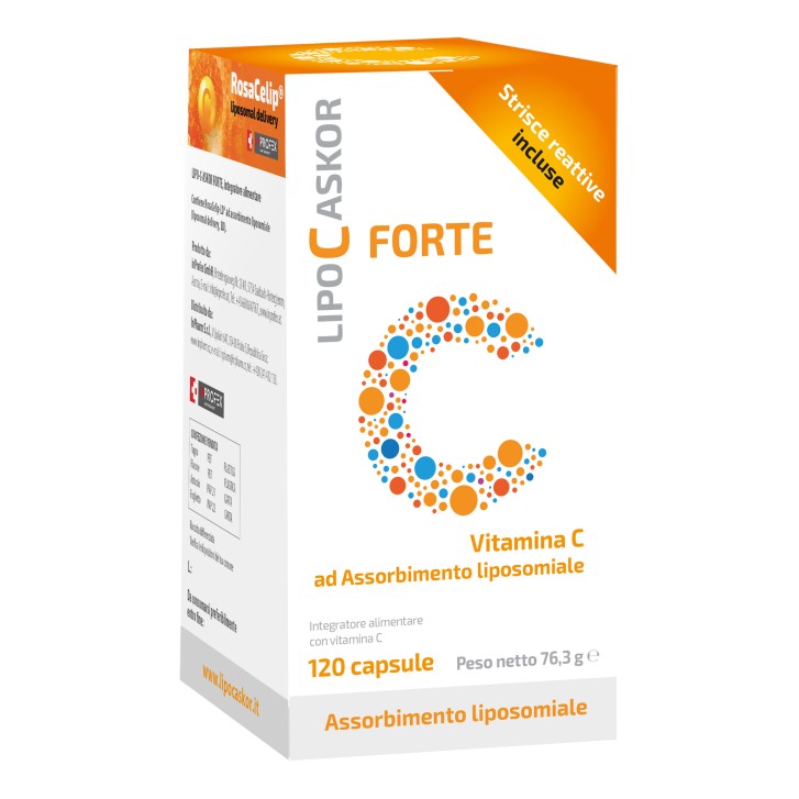 Lipo C Askor Forte 120 Capsule - Integratore Difese Immunitarie