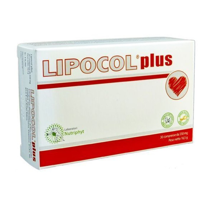 Lipocol Plus 30 Compresse - Integratore per il Colesterolo