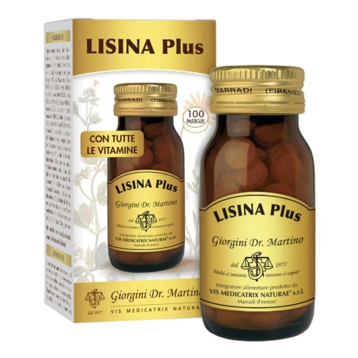 Lisina Plus Dr. Giorgini 100 pastiglie - Integratore Alimentare
