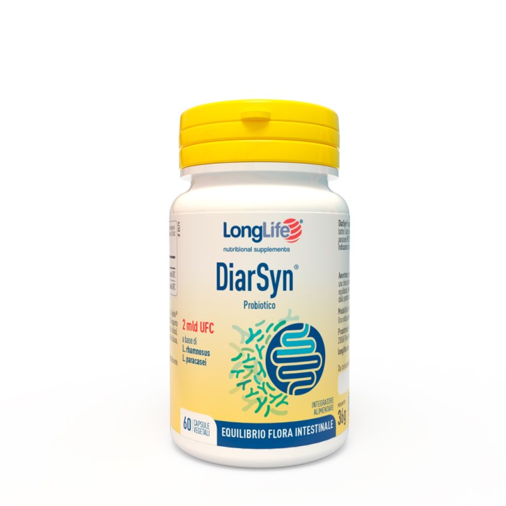 Longlife Diarsyn 60 Capsule - Integratore Equilibrio Intestinale