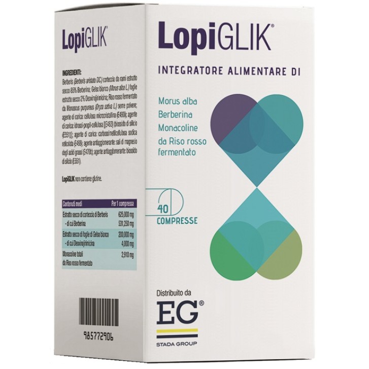 Lopiglik 40 compresse - Integratore Controllo Colesterolo