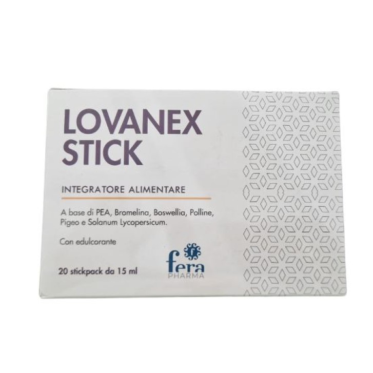 Lovanex 20 Stick da 15 ml - Integratore per il benessere della Prostata