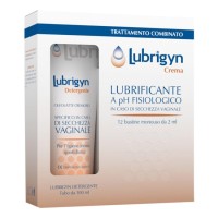 Lubrigyn Kit Crema 12 Bustine da 2 ml + Detergente 100 ml