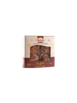 Luisanna Muffin Cioccolato Senza Glutine 200 grammi