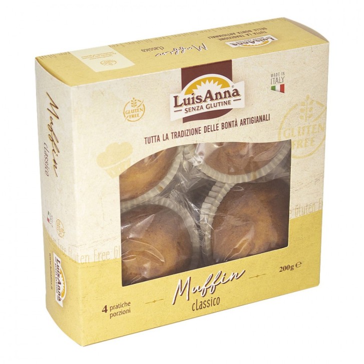 Luisanna Muffin Senza Glutine 200 grammi