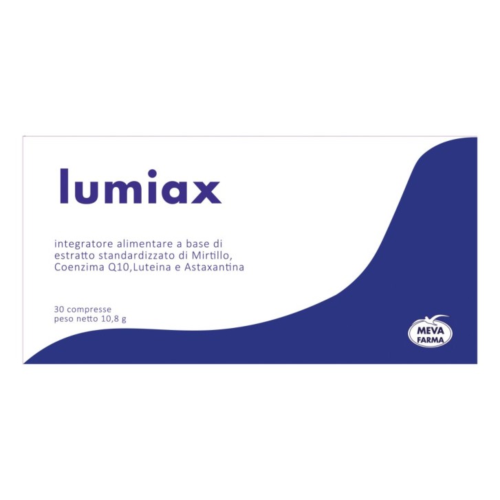 Lumiax 30 compresse - Integratore Benessere Vista e Microcircolo