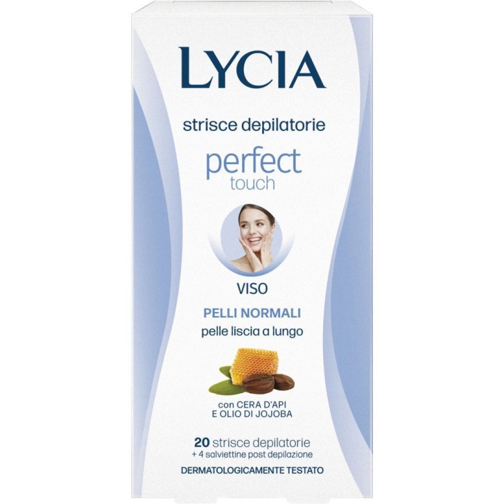 Lycia Perfect Touch Viso 20 Strisce Depilatorie