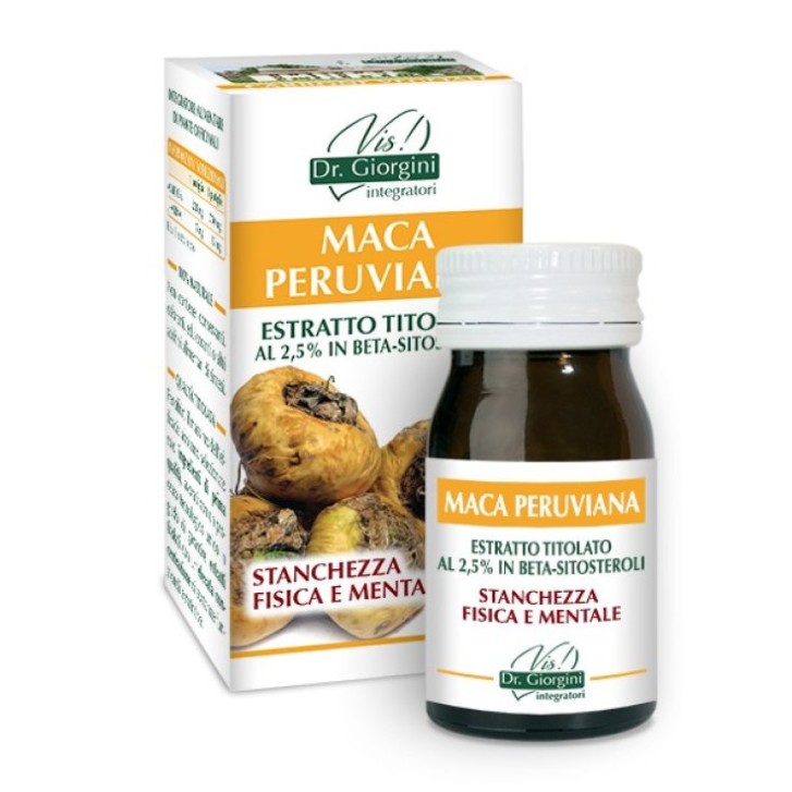 Maca Peruviana Dr. Giorgini Estratto Titolato 60 Pastiglie - Integratore Alimentare