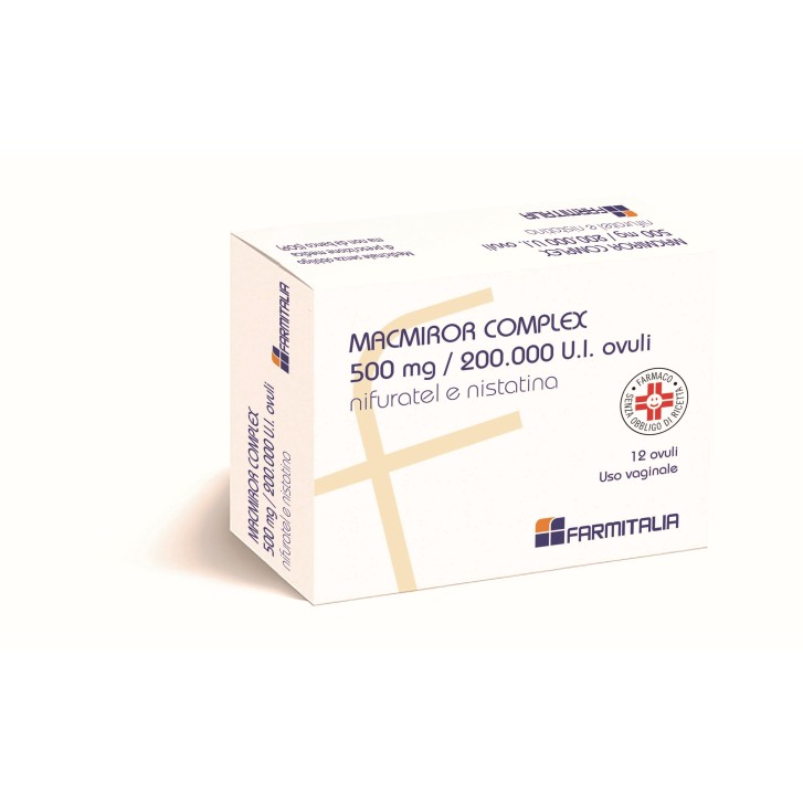 Macmiror-Complex 500 mg + 200000 UI 12 Ovuli