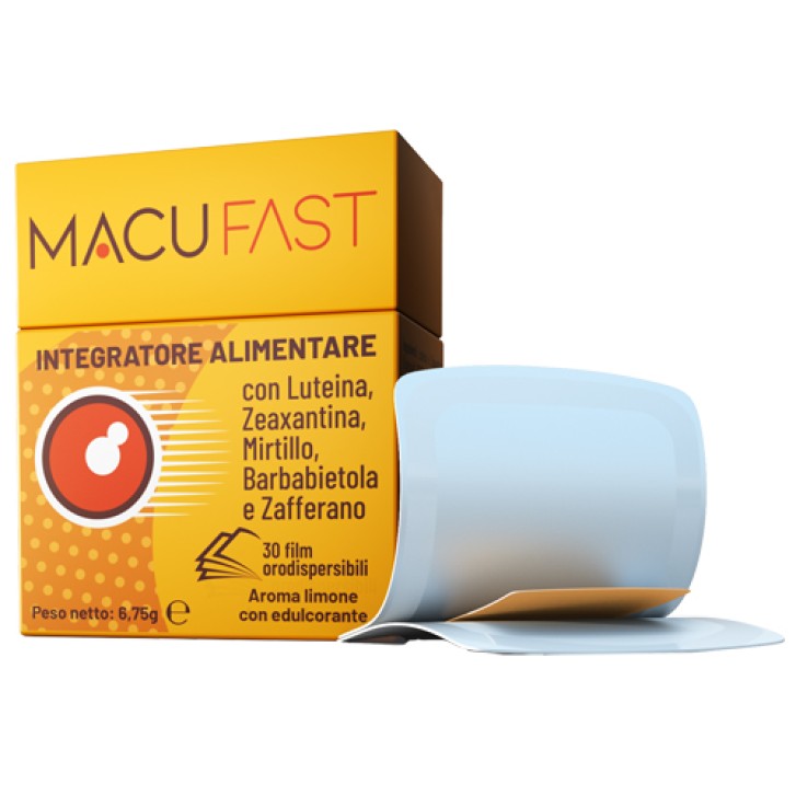 Macufast 30 Film Orodispersibili - Integratore Vista