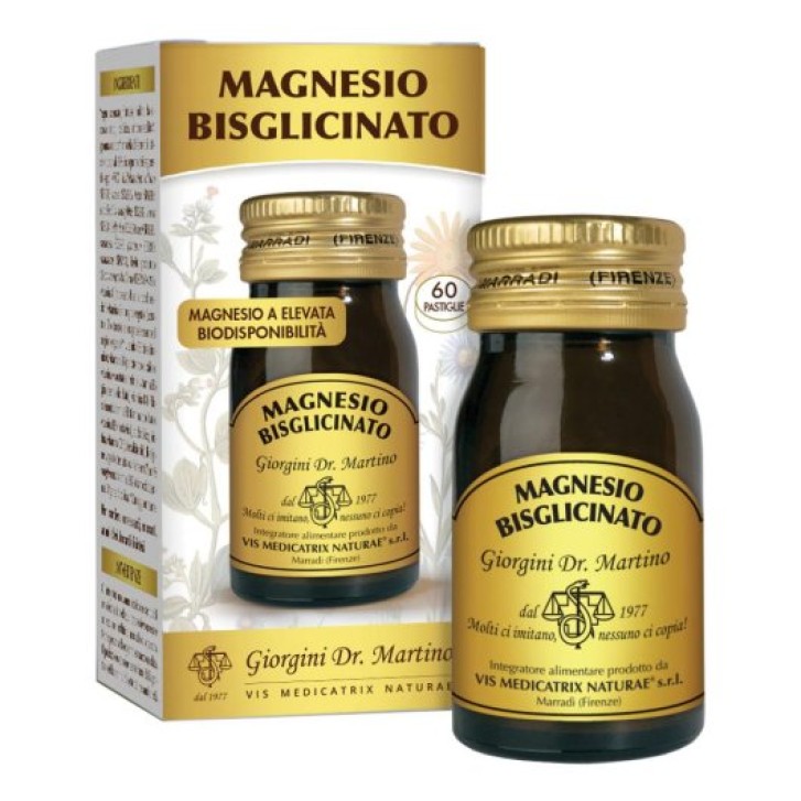 Magnesio Bisglicinato Dr. Giorgini 60 pastiglie - Integratore Alimentare