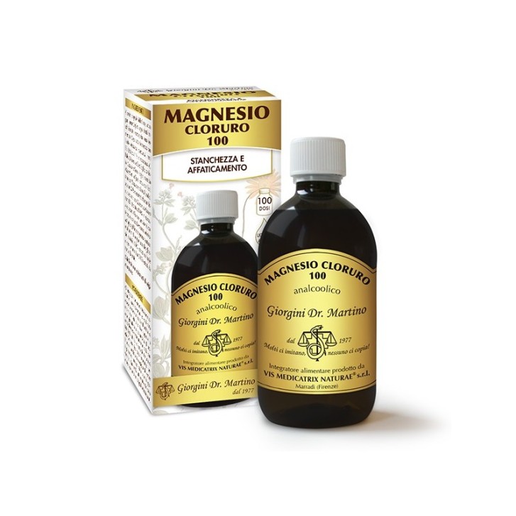 Magnesio Cloruro 100 500 ml Dr. Giorgini - Integratore Ricostituente