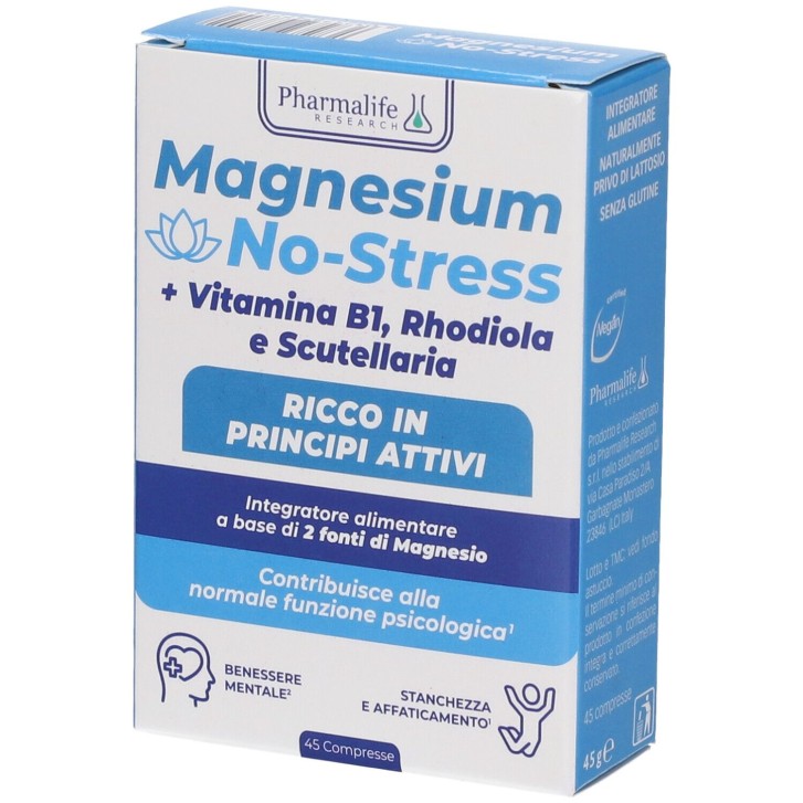 Magnesium No Stress 45 Compresse - Integratore Stanchezza