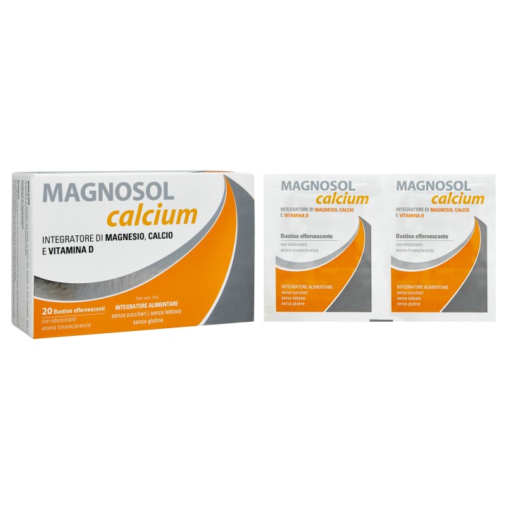 Magnosol Calcium 20 Bustine - Integratore Multivitaminico