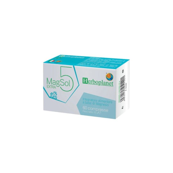 Magsol 5 Extra 60 Compresse - Integratore per Stanchezza e Sistema Nervoso