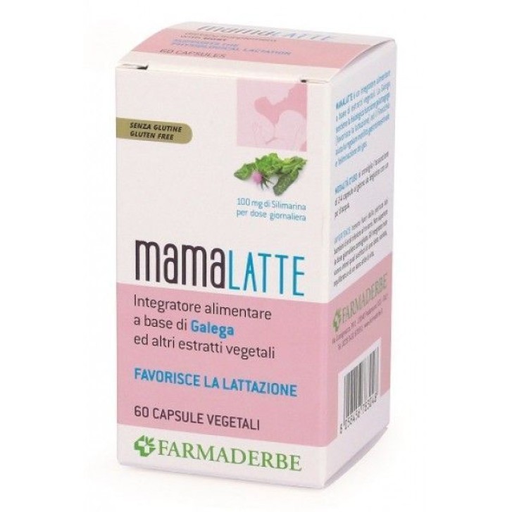 Farmaderbe Mama Latte 60 Capsule - Integratore Gravidanza ed Allattamento