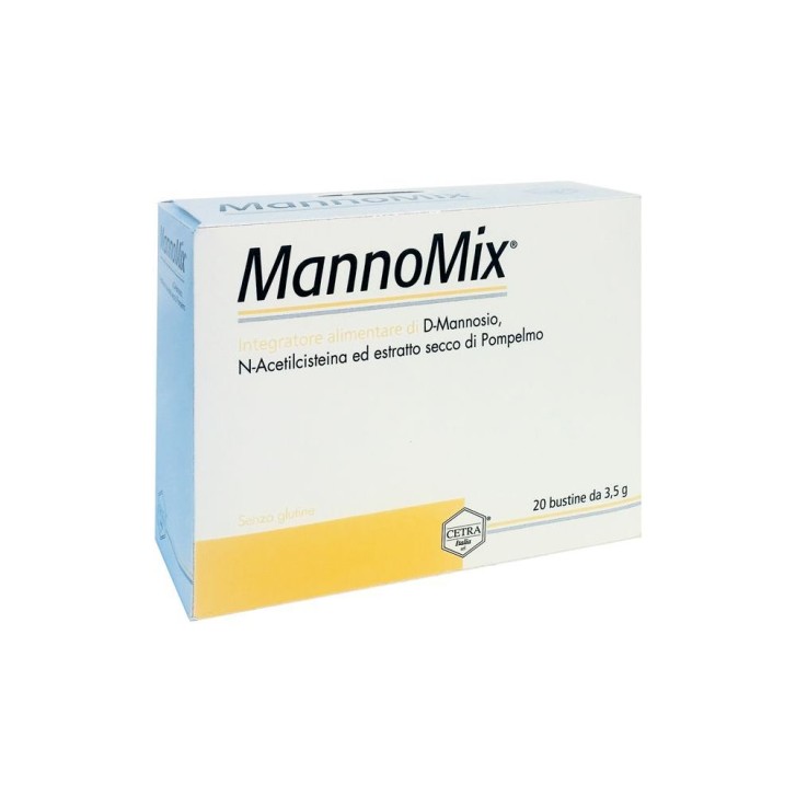 Mannomix 20 Bustine - Integratore Antiossidante e Drenante