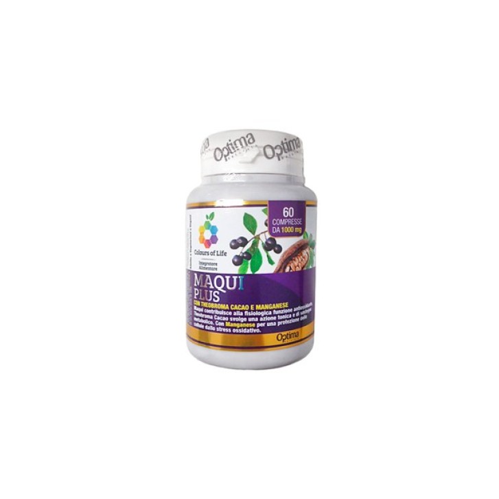Optima Colours of Life Maqui Plus 60 Compresse - Integratore Antiossidante