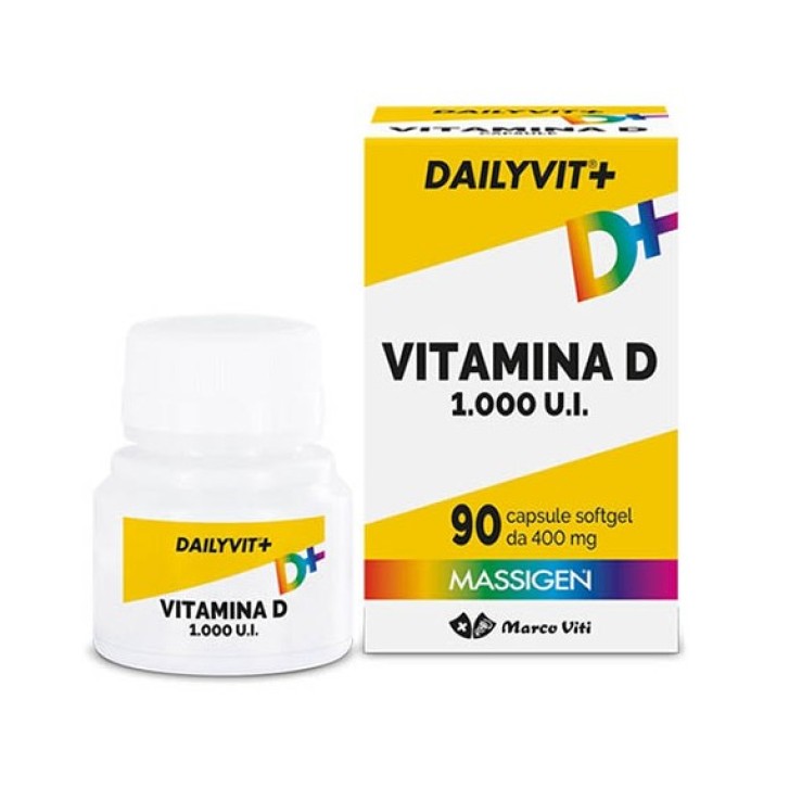 Dailyvit Vitamina D 1000Ui 90 Capsule - Integratore Vitamina D