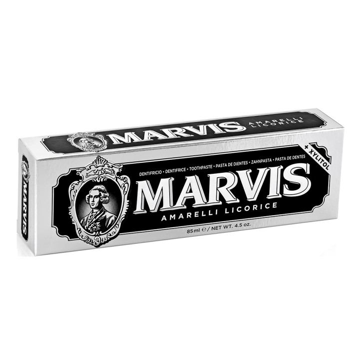 Marvis Amarelli Licorice Dentifricio 85 ml