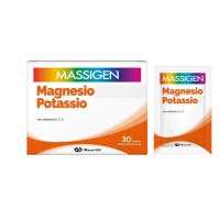 Massigen Magnesio e Potassio 30 bustine - Integratore Alimentare