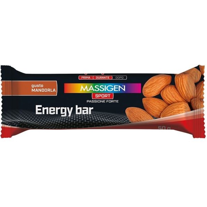 Massigen Sport Energy Bar Mandorla 50 g