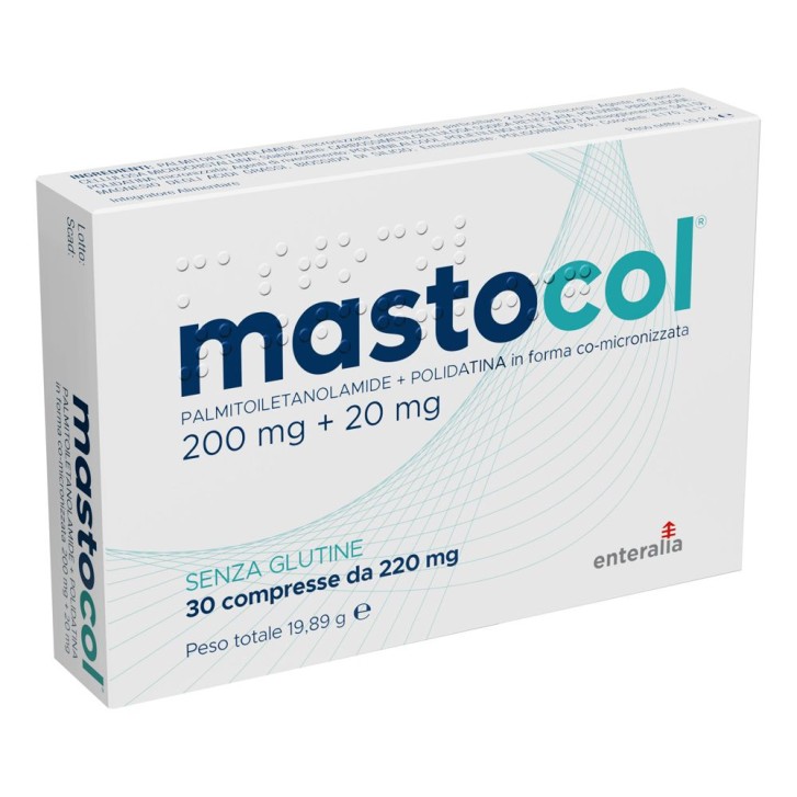Mastocol 30 Compresse - Integratore per Discomfort Intestinale