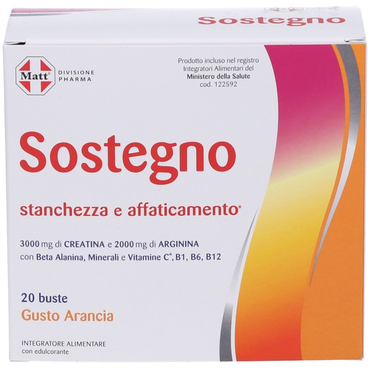 Matt Pharma Ricarica Sostegno 20 Bustine - Integratore Energia