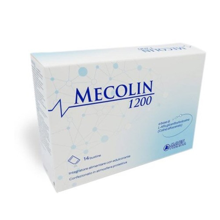 Mecolin 1200 14 bustine - Integratore per la Memoria e la funzione Cognitiva