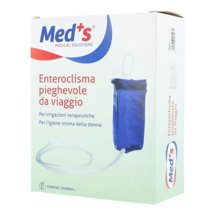 Med's Enteroclisma da Viaggio Pieghevole 2000 ml